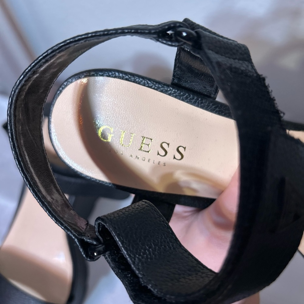 GUESS Women's Black Sandals